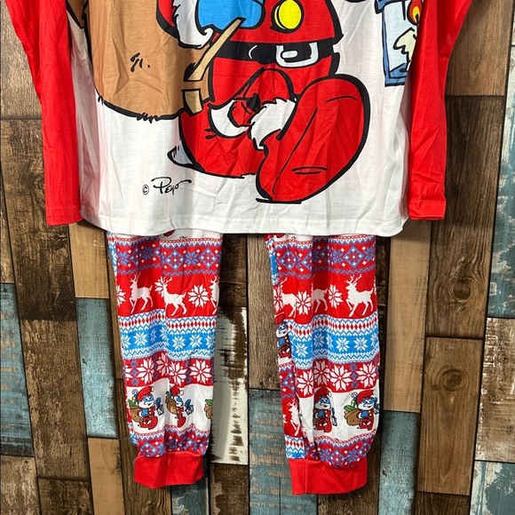 PatPat Red and White Smurfs Graphic Top - Picture 4 of 10